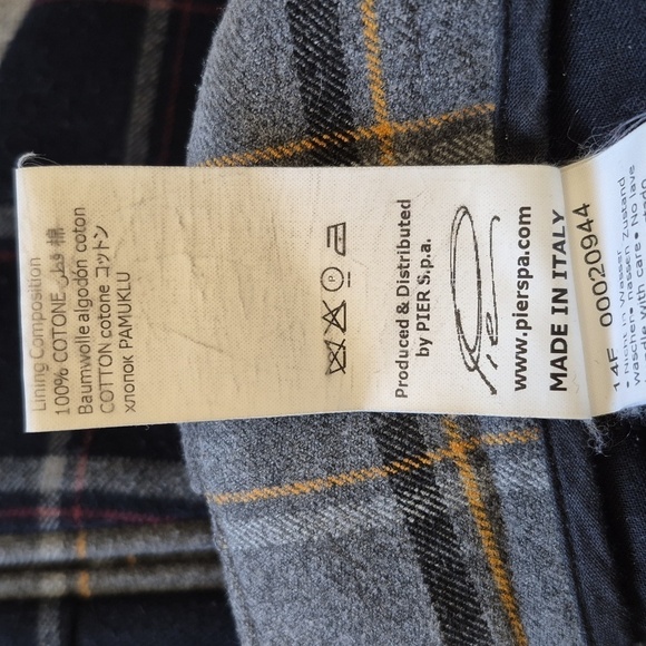 Band of Outsiders Plaid Patchwork, Punk Streetwear Pants, Size FR 40, US 10 - Picture 13 of 15